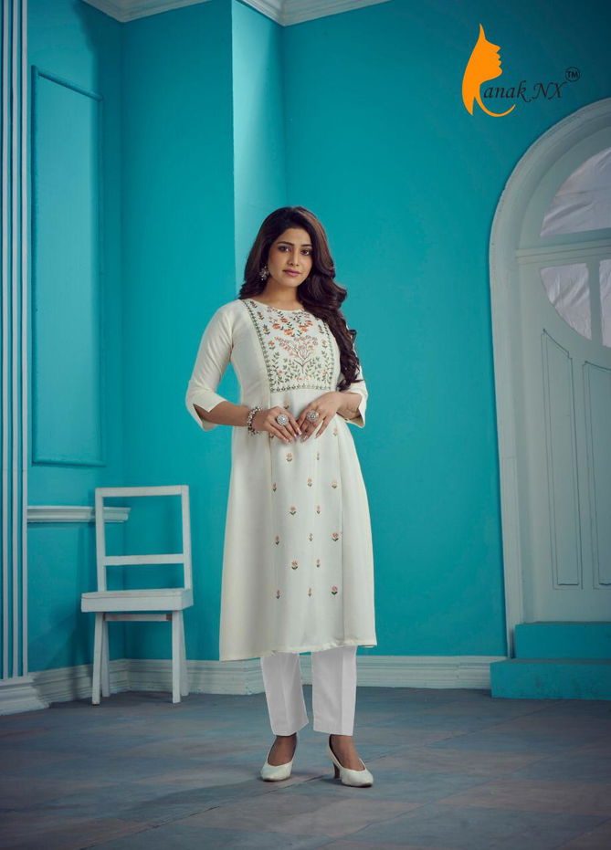 Kanak Nx Mannat 1 Designer Fancy Ethnic Wear Latest Kurti Collection